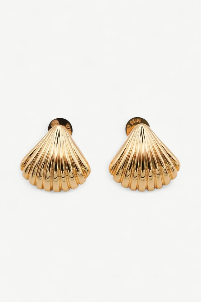 Miss Cecilia | Shell Ear Studs