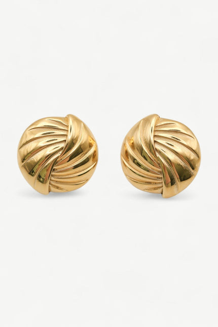 Miss Cecilia | Gilded Twist Earrings