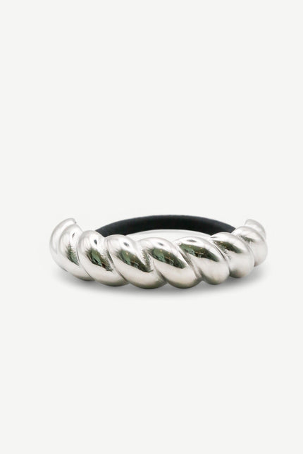 Miss Cecilia | Silver Celine Hair Tie