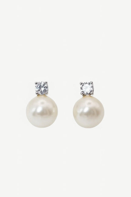 Miss Cecilia | Dianna Classic Pearl Ear Studs