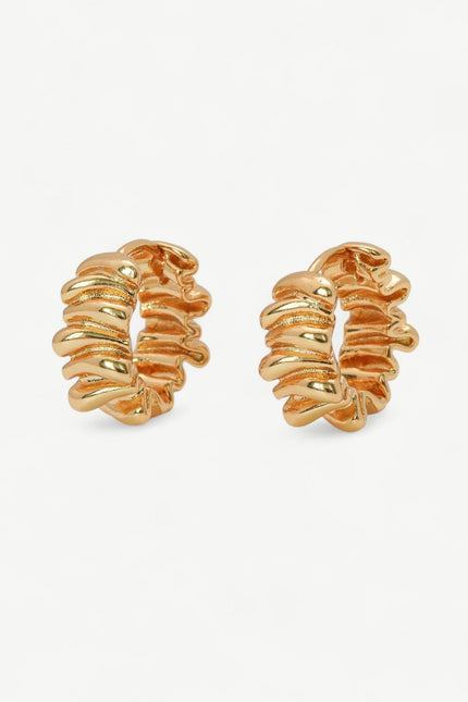 Miss Cecilia | Aurum Crease  Hoops