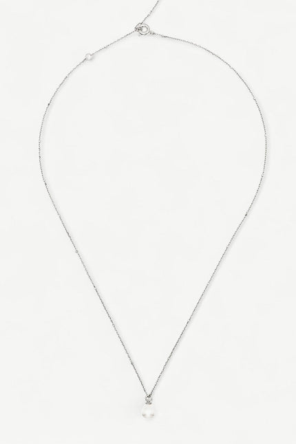 Miss Cecilia | Single Pearl Chain Necklace