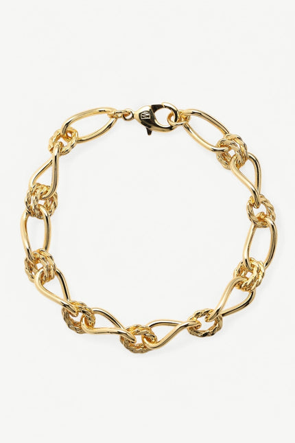Miss Cecilia | Chunky Twisted Chain Bracelet