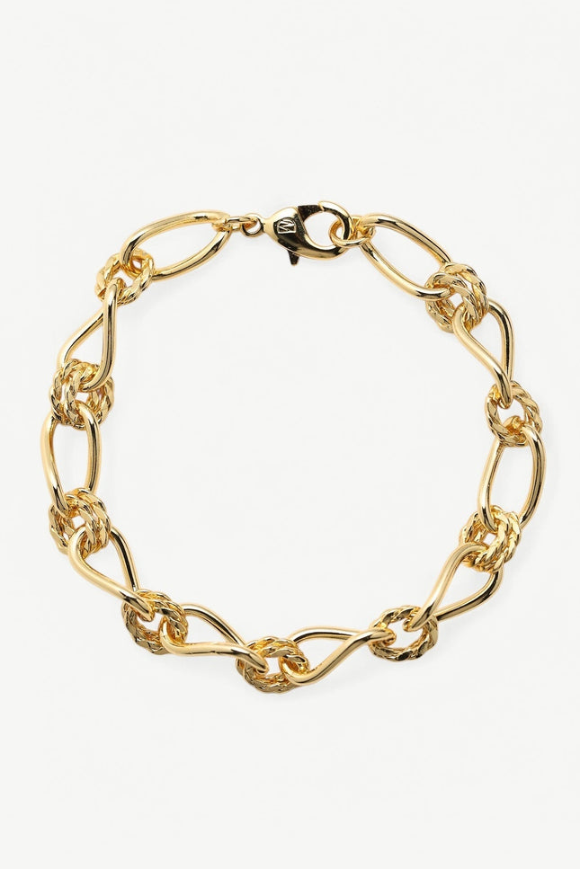 Miss Cecilia | Chunky Twisted Chain Bracelet