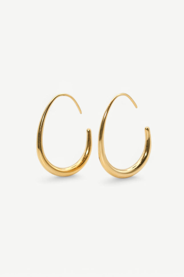 Miss Cecilia | Slim Hoops Earrings