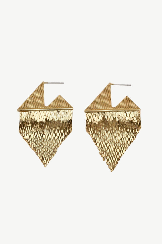 Miss Cecilia | Vega Fringe Earrings