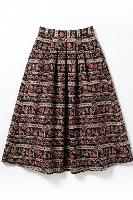 Louche London | Pasadena Heirloom Jacquard Midaxi Skirt