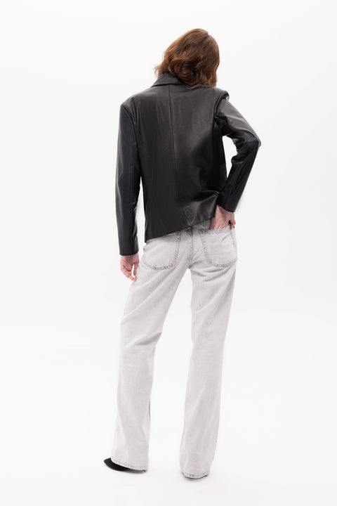 Pica Noir | Sirene Leather Blazer Jacket