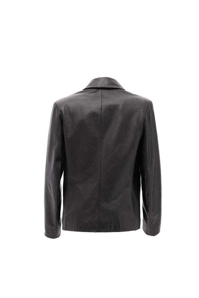Pica Noir | Sirene Leather Blazer Jacket