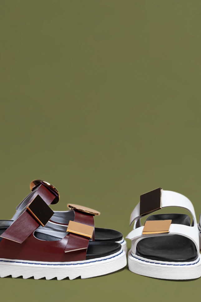 O2 Monde | Tala Slippers bordeaux