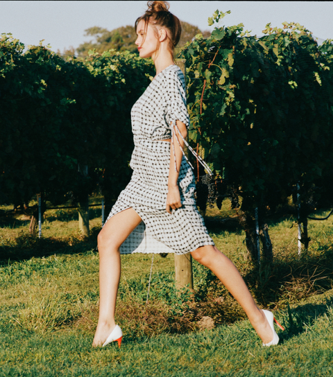 O2 Monde | Pumps Judi white velvet