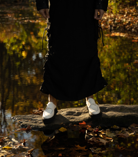 O2 Monde | Zeme Loafers white