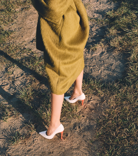 O2 Monde | Pumps Judi white velvet