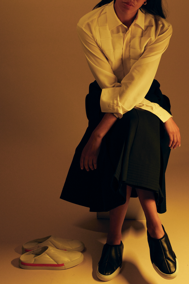 O2 Monde | Dali Flats black nylon