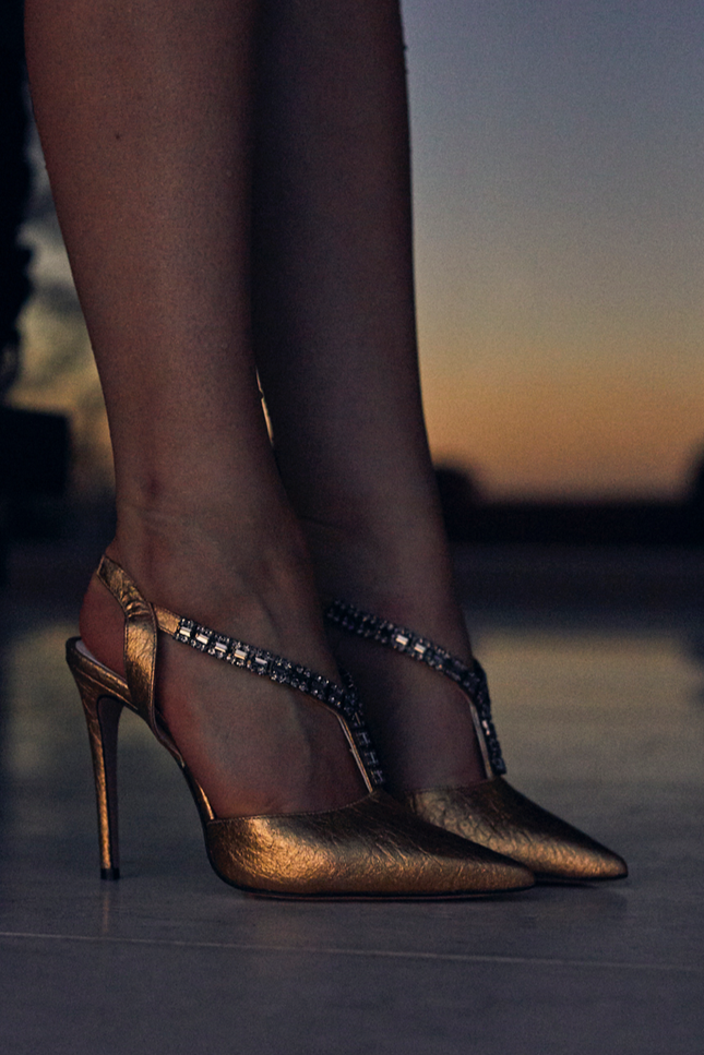 O2 Monde | Celia Pumps gold