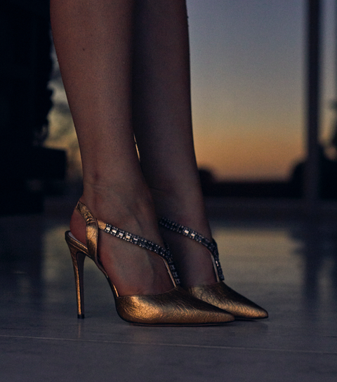 O2 Monde | Celia Pumps gold