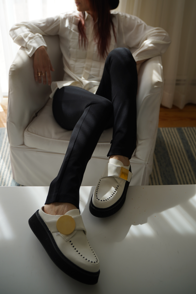 O2 Monde | Zeme Loafers white