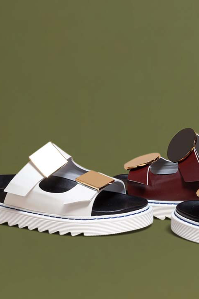 O2 Monde | Tala Slippers white