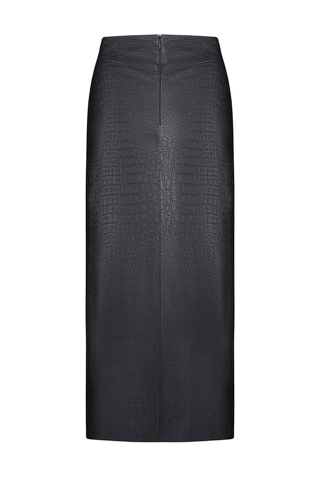 Kolosova | TEXTURED MIDI SKIRT
