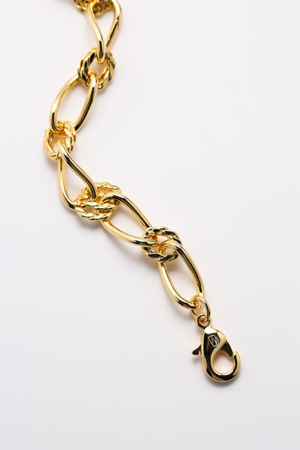 Miss Cecilia | Chunky Twisted Chain Bracelet