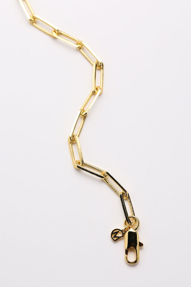 Miss Cecilia | Classic Paperclip Chain Bracelet