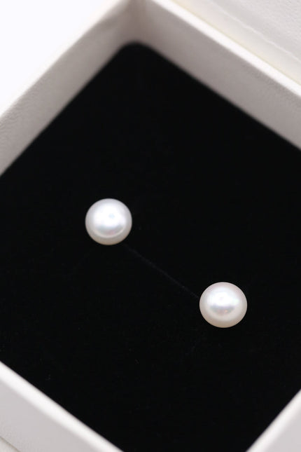 Miss Cecilia | Mini Freshwater Pearl Ear Studs