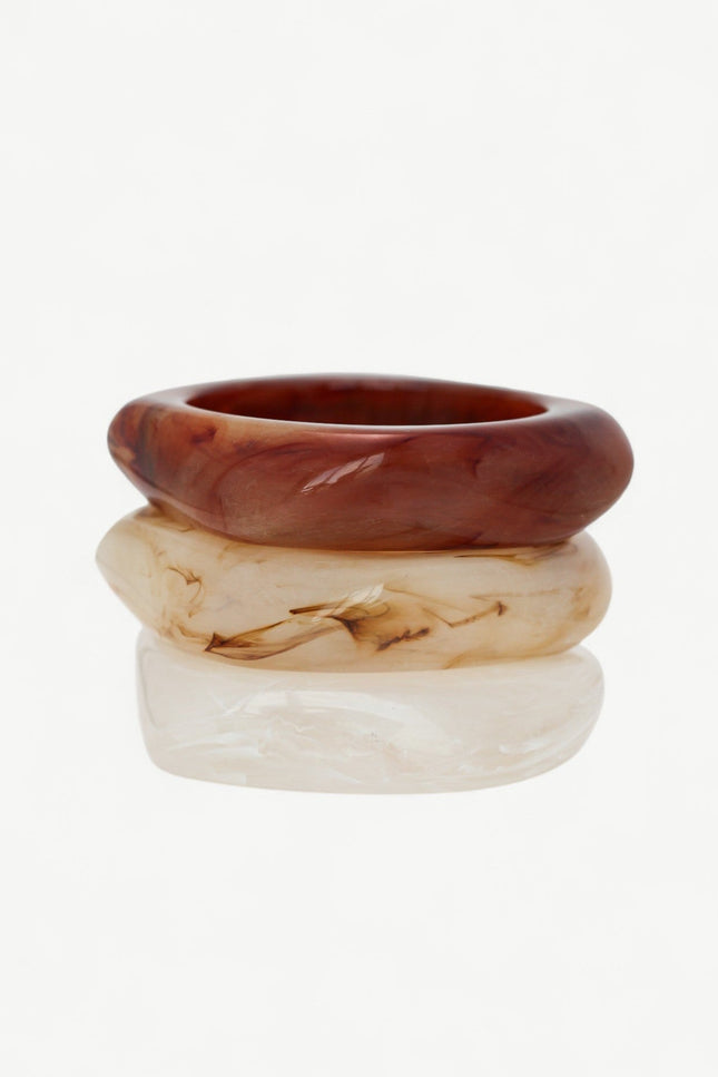Miss Cecilia | Sculpted Square Bangle