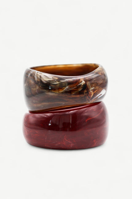 Miss Cecilia | Molten Marble Bangle