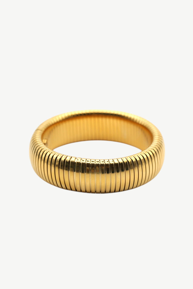 Miss Cecilia | Ribbed Flex Bangle