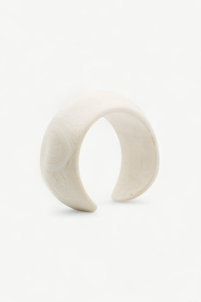 Miss Cecilia | Ivory Cuff Bangle