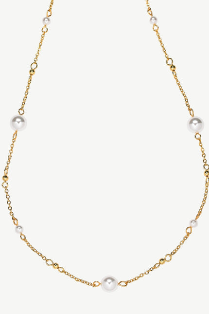 Miss Cecilia | Classic Tin Cup Pearl Necklace