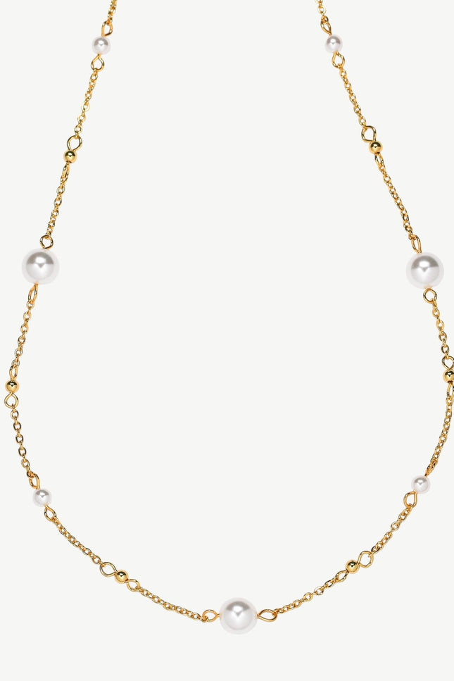 Miss Cecilia | Classic Tin Cup Pearl Necklace