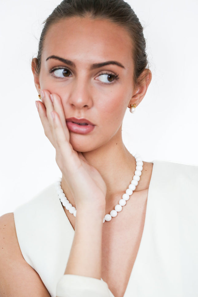 Miss Cecilia | Grace Pearl Earrings