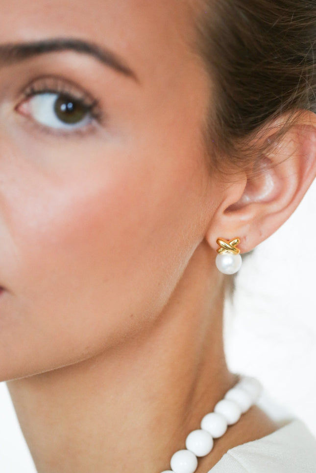 Miss Cecilia | Grace Pearl Earrings