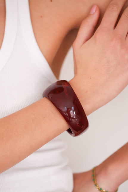 Miss Cecilia | Molten Marble Bangle