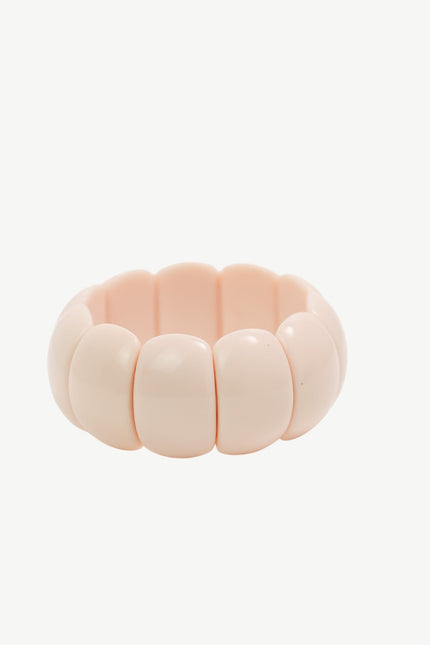 Miss Cecilia | The Dome Bangle In Pastel Pink