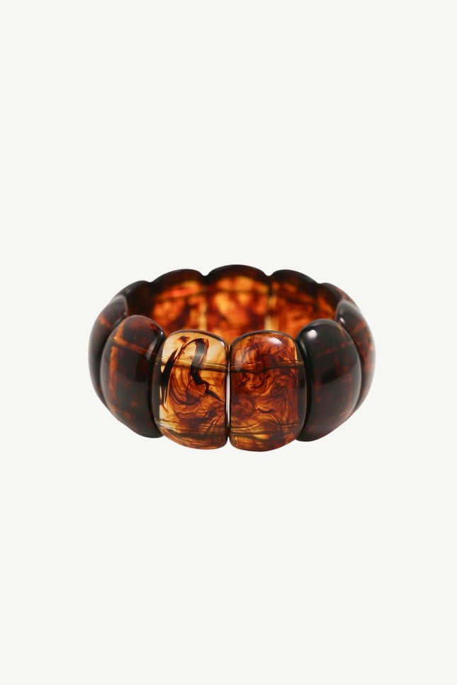 Miss Cecilia | Bransoletka Dome Bangle z bursztynu