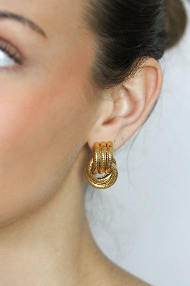 Miss Cecilia | The Rope Knot Studs