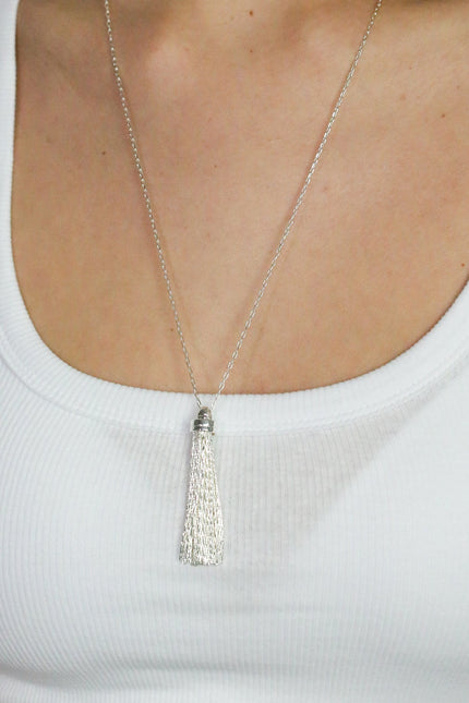 Miss Cecilia | The Tassel Drop Necklace