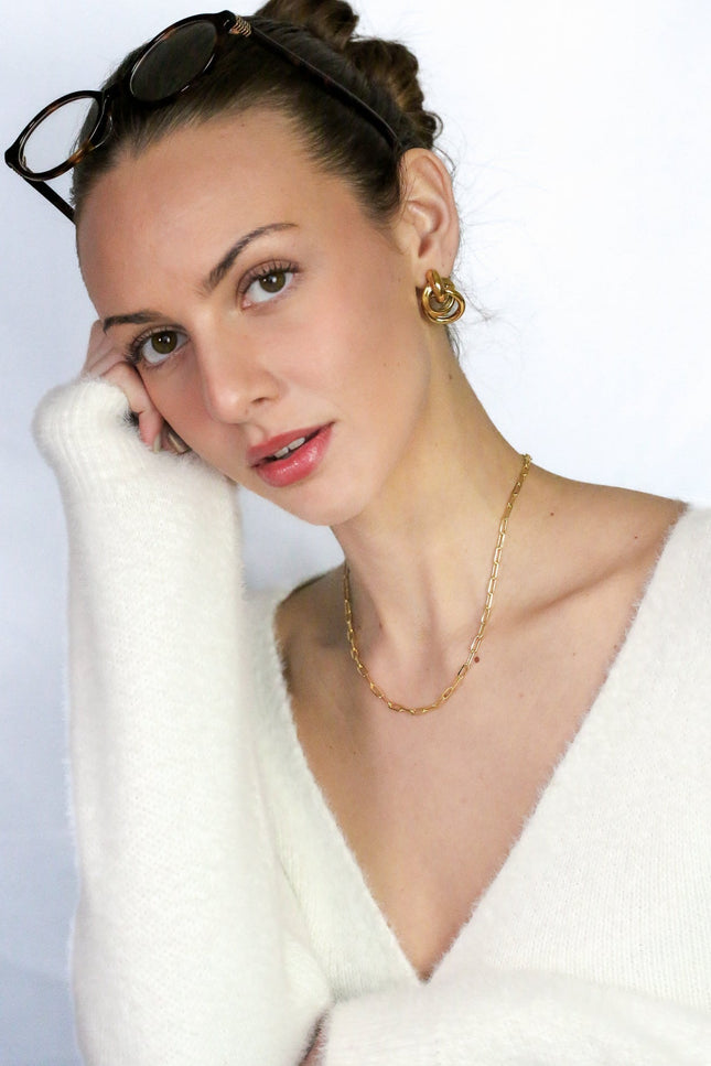 Miss Cecilia | Halo Knot Earrings