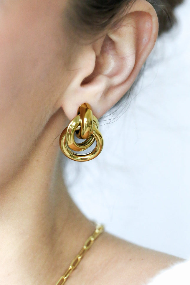 Miss Cecilia | Halo Knot Earrings