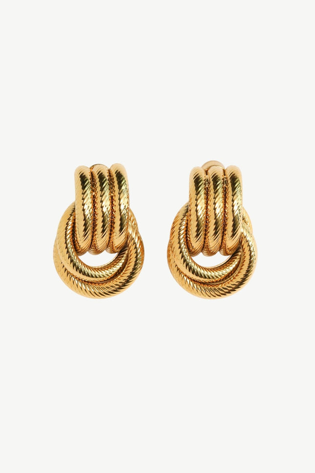 Miss Cecilia | The Rope Knot Studs