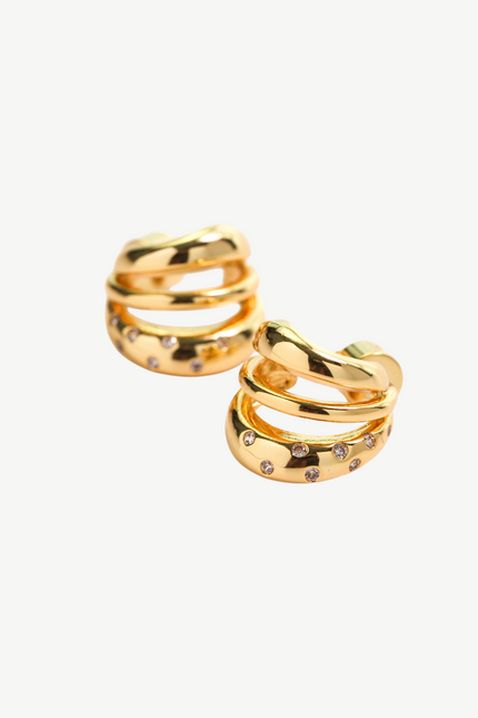Miss Cecilia | Starlight Trinity Studs