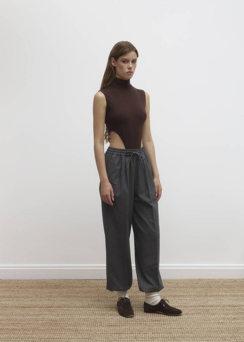 Kolosova | Milky Bodysuit With High Necklines