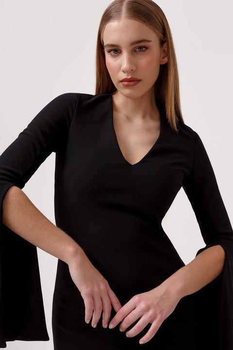 Ashley Stambouli | Iris Mini dress black