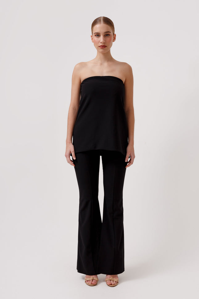 Ashley Stambouli | Gardenia Top black