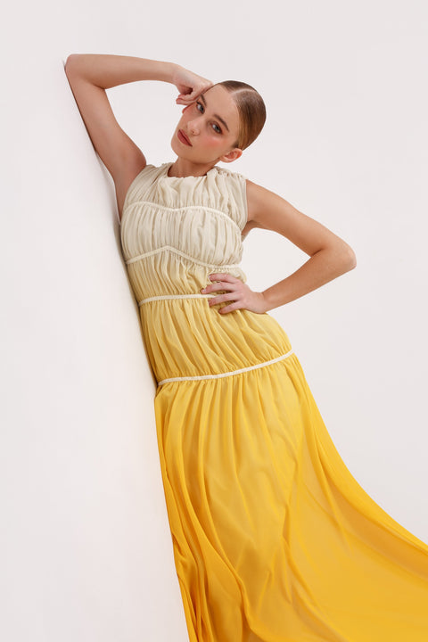 Ashley Stambouli | Orchidée Maxi dress