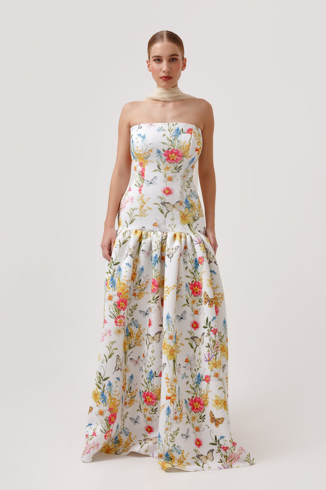 Ashley Stambouli | Rose Evening dress