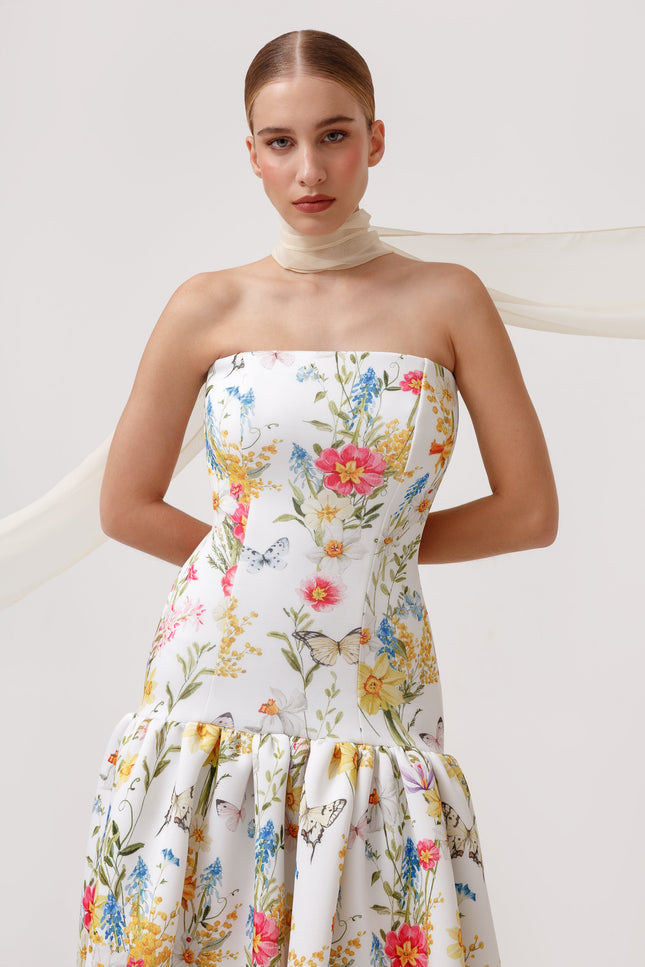 Ashley Stambouli | Rose Evening dress