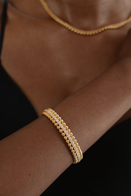 Miss Cecilia | The Sloane Cuff Gold